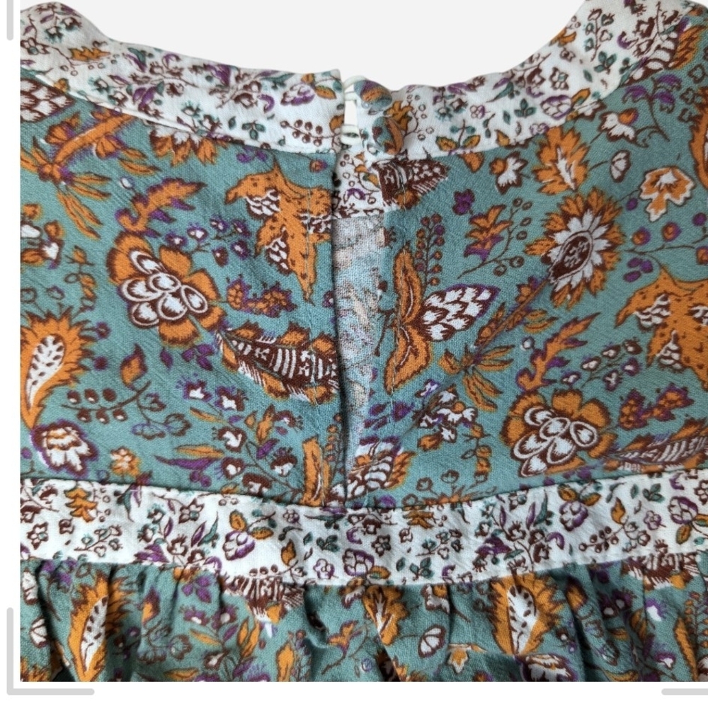 Pre-owned Universal Thread Floral Print Top - Picture 4 of 9